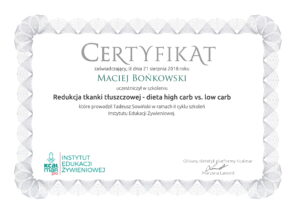 certyfikat
