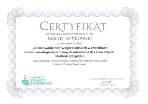 certyfikat