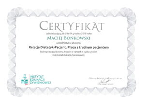 certyfikat