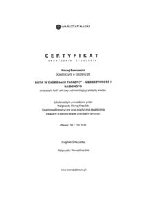 certyfikat